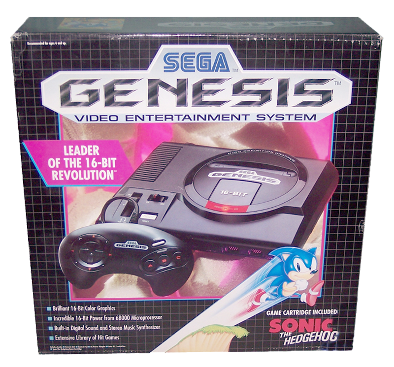 Console Sega Genesis Modèle 1 - Sonic The Hedgehog Bundle