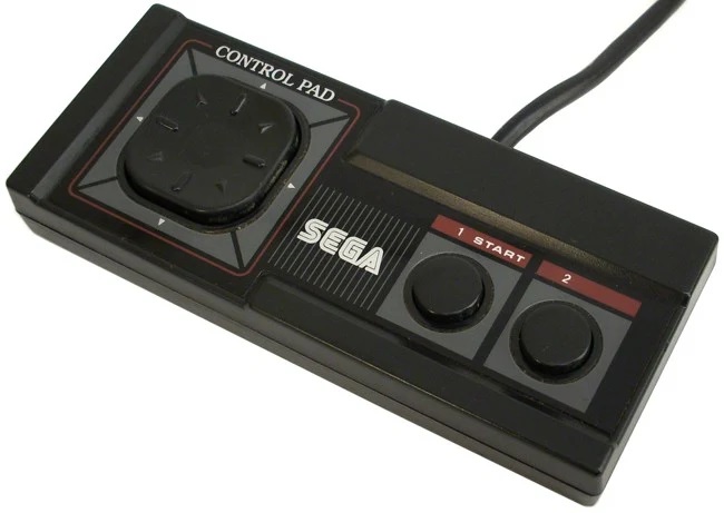 Manette Control Pad Pour Sega Master System Officielle Sega
