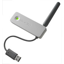 Adaptateur Réseau Sans Fil / Wifi Pour Xbox 360 Officiel Microsoft - Blanc