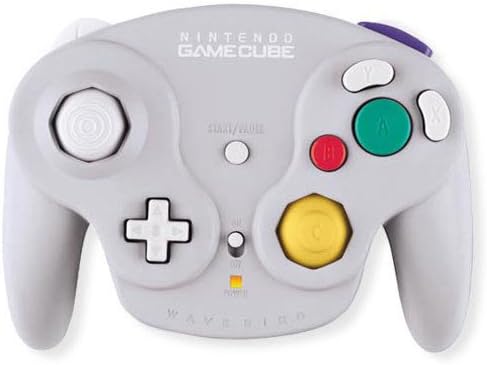Manette Wavebird Sans Fil Pour Gamecube Officielle Nintendo - Grise