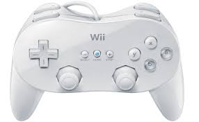 Manette Wii Classique / Classic Controller Pro Pour Wii / Wii U Officielle Nintendo - Blanche