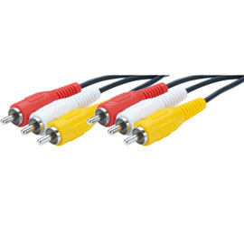 Cable AV Rca Male a Rca Male 2 ou 3  Couleurs / NES