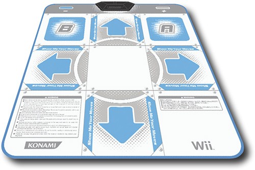 Tapis Dance Dance Revolution / Dance Pad Pour Wii / Gamecube Officiel Konami