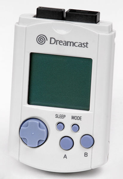 Carte VMU Officielle Sega Pour Dreamcast - Blanche