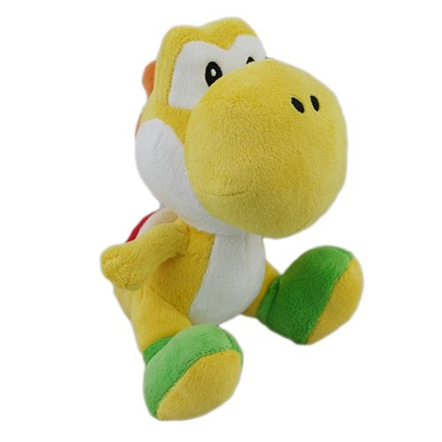 Toutou Super Mario Par Sanei - Yoshi Jaune 20 CM