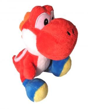 Toutou Super Mario Par Sanei - Yoshi Rouge 20 CM