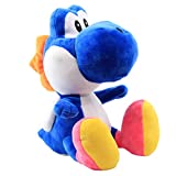 Toutou Super Mario Par Sanei - Yoshi Bleu Foncé 20 CM