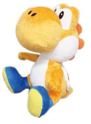 Toutou Super Mario Par Sanei - Yoshi Orange 20 CM