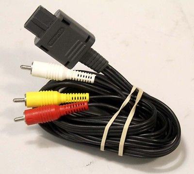 Cable AV Pour SNES / N64 / GameCube Officiel Nintendo 