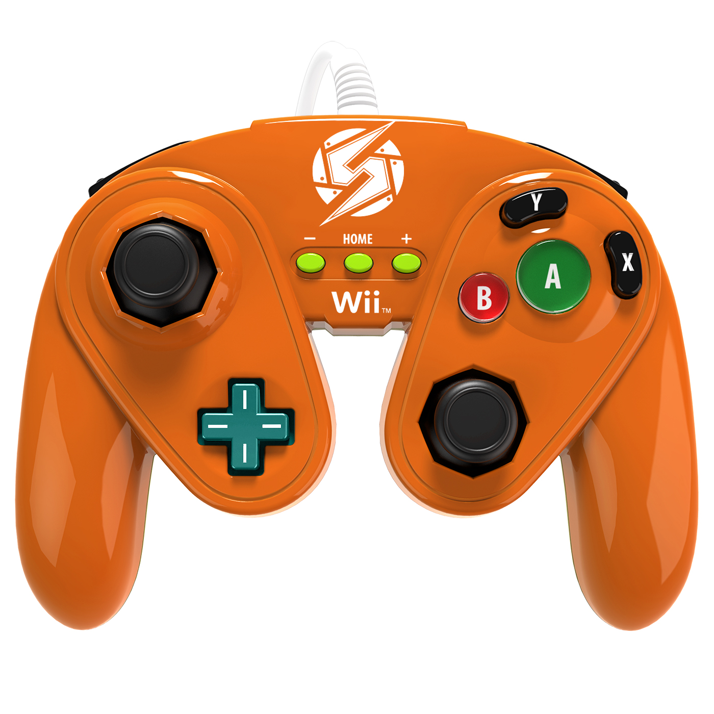 Manette Fight Pad Avec Fil / Classic Controller Pro Pour Wii / Wii U Par PDP - Samus
