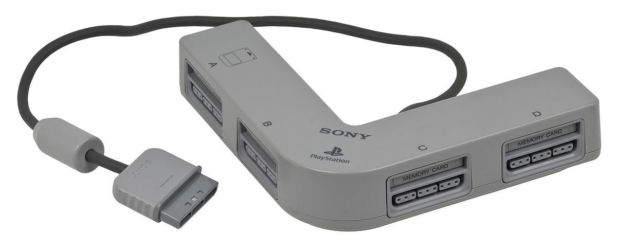 Multitap / Adaptateur Multijoueur Pour PS1 / Playstation Officiel Sony - Modèle SCPH 1070
