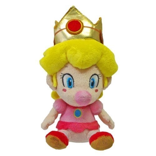 Toutou Super Mario Par Sanei - Baby Peach 15 CM