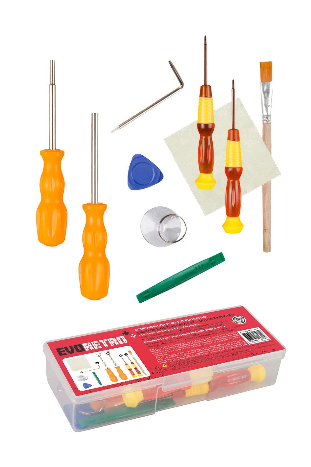 Ensemble de Tournevis et d'Outils EVORETRO