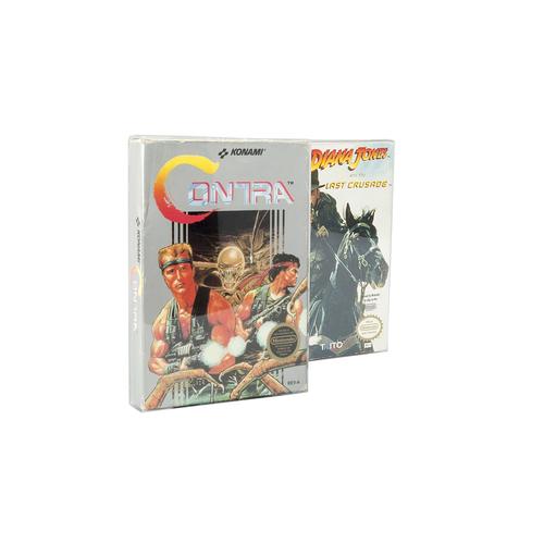 Boite Protectrice De Plastique Souple Transparente Pour Boite de NES Par EvoRetro