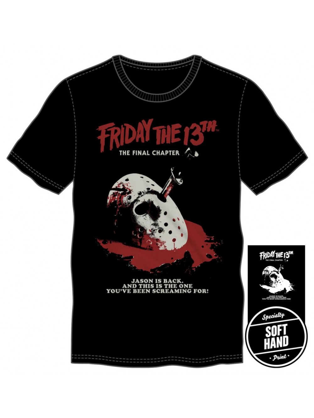 T-Shirt Friday the 13th - The Final Chapter (Noir)