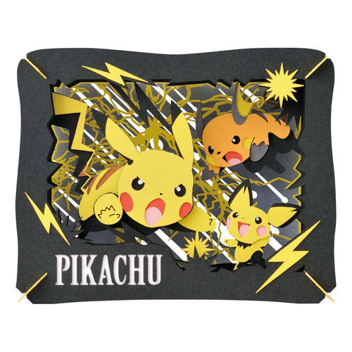 Kit Bricolage Paper Theater Pokemon - Évolutions Pikachu