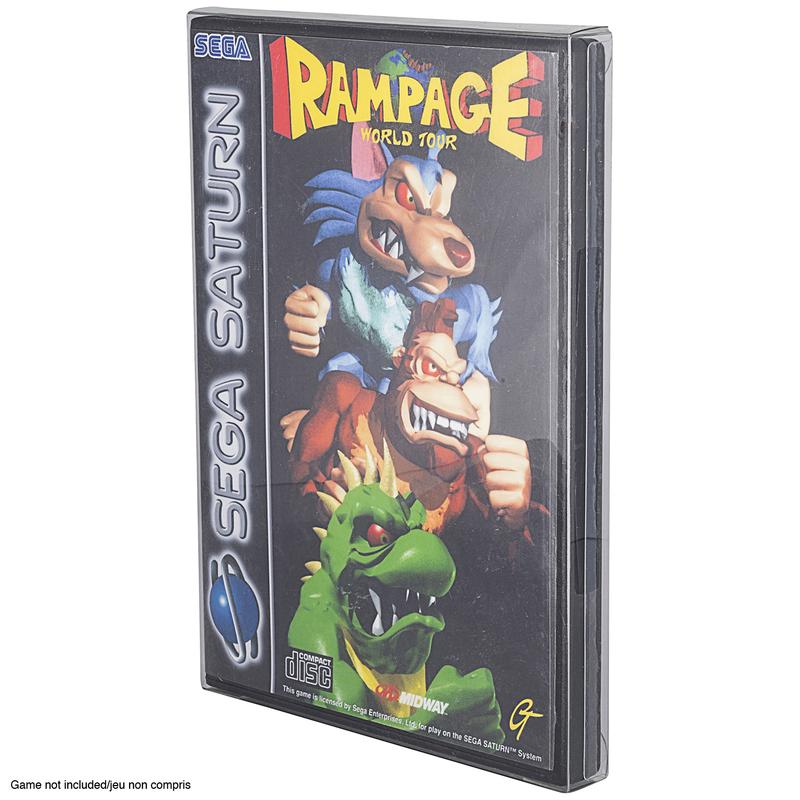 Boite Protectrice De Plastique Souple Transparente Pour Boite De Jeu Wii / GameCube / PS2 Par EvoRet