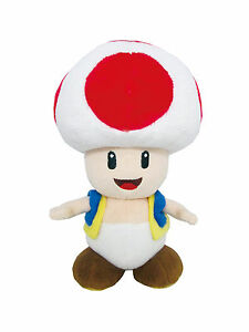 Toutou Super Mario Par Sanei - Toad 20 CM