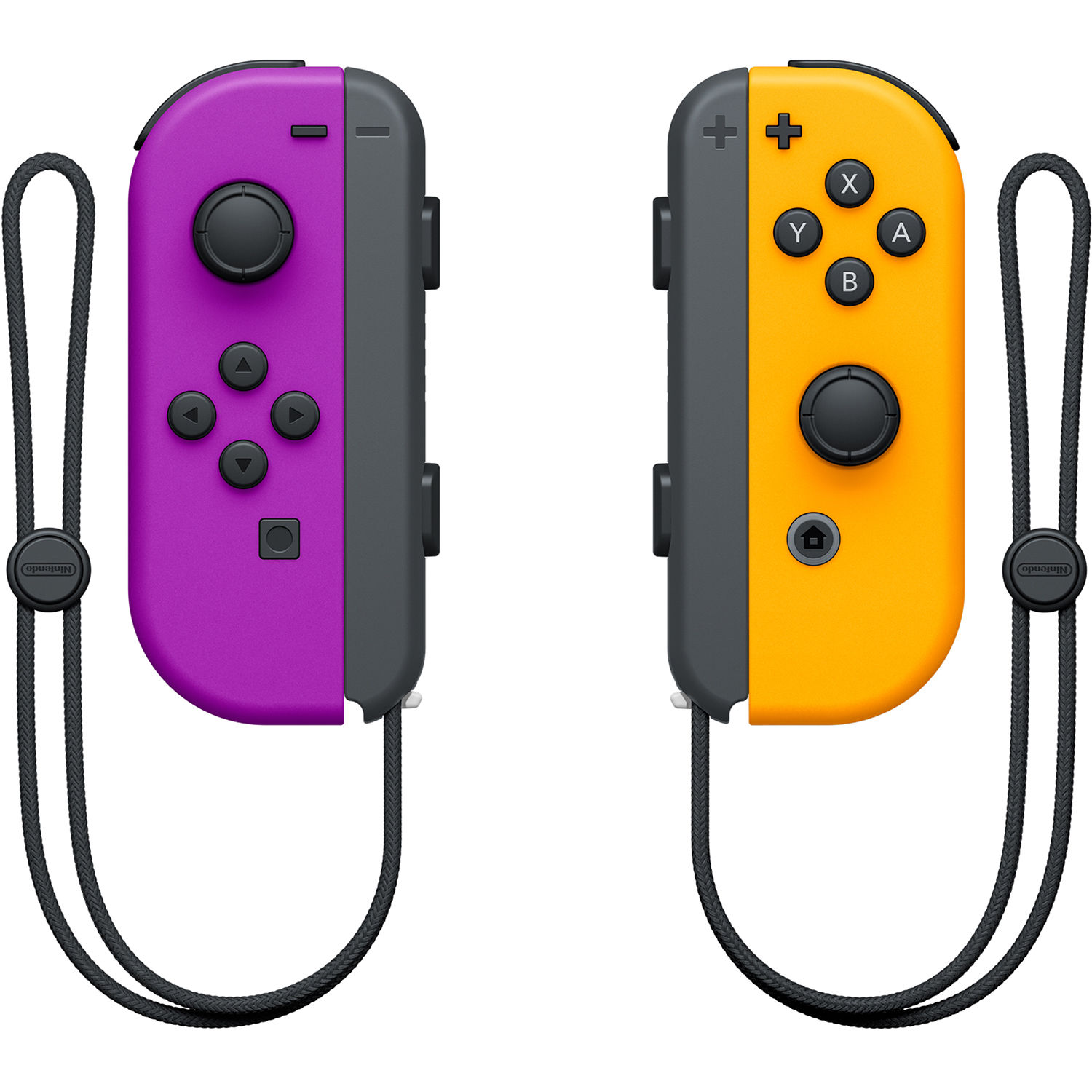 Manette Joy-Con Gauche & Droite Pour Nintendo Switch - Neon Violet Et Orange