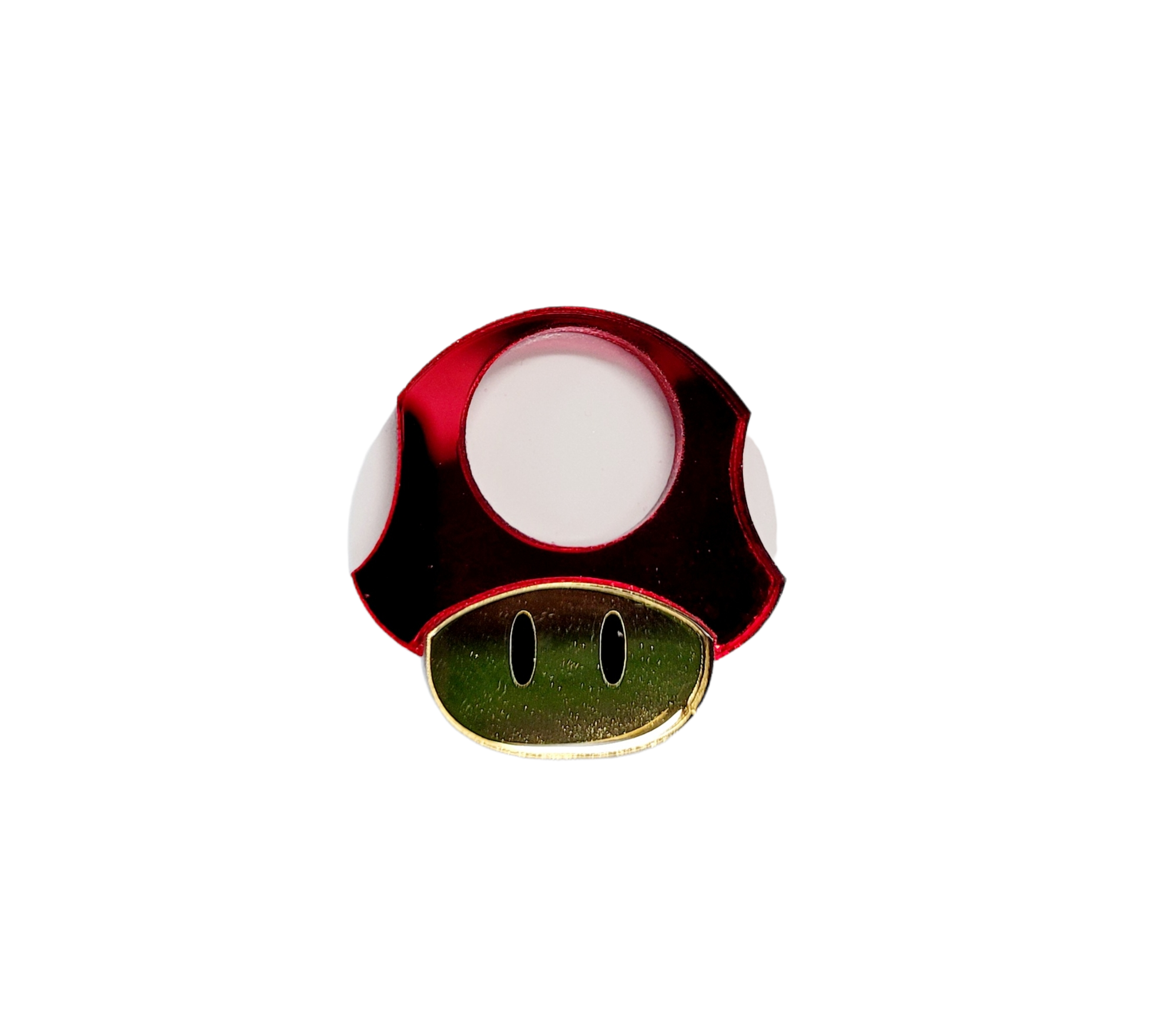 Épinglette (Pin) Super Mario Par Chinook Crafts - Champignon