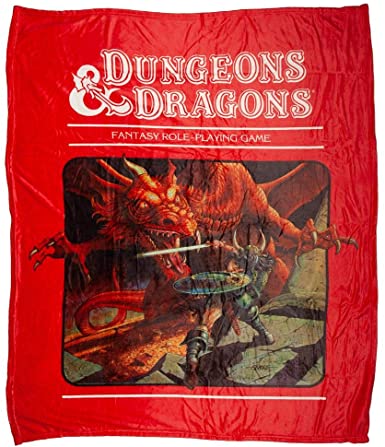 Jeté en Molleton Dungeon & Dragons - Original Cover