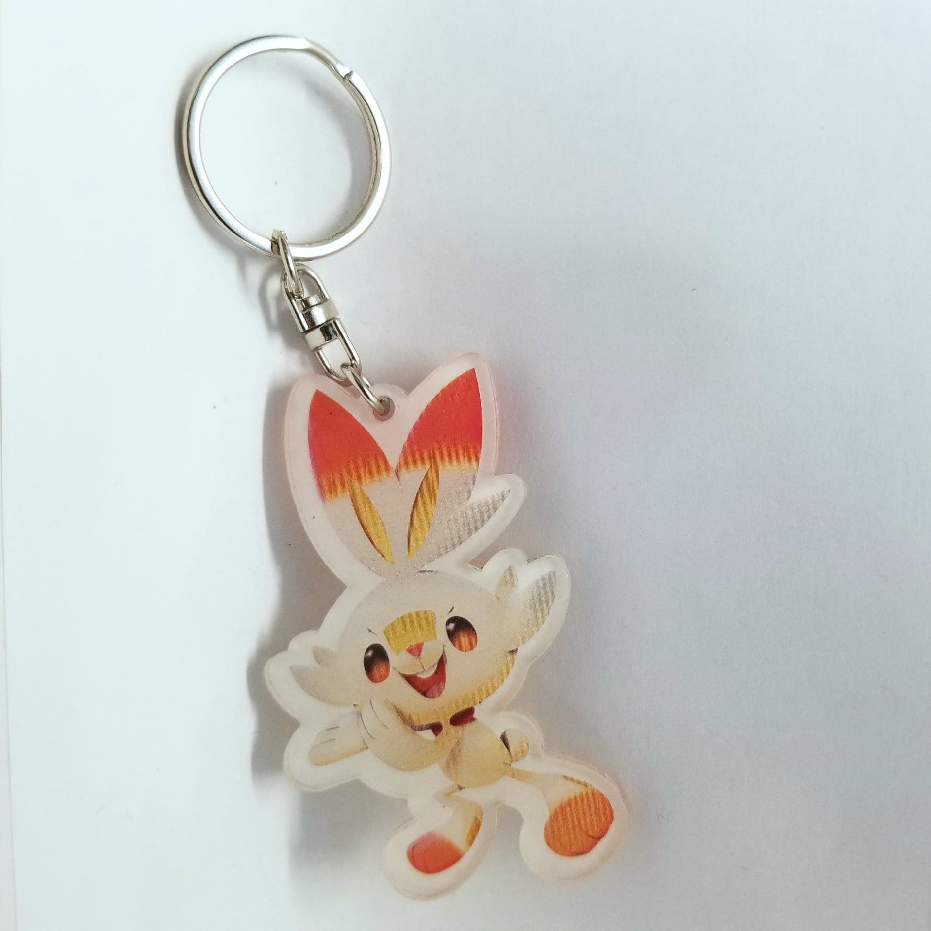 Porte-Clé en Acrylique Pokemon - Scorbunny