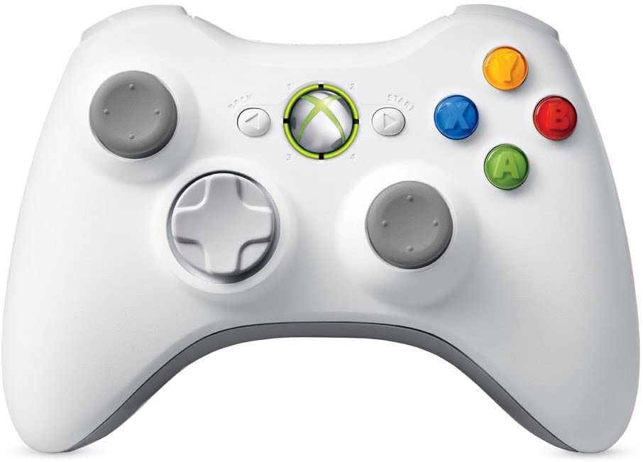 Manette Sans Fil Pour Xbox 360 Officielle Microsoft - Blanche