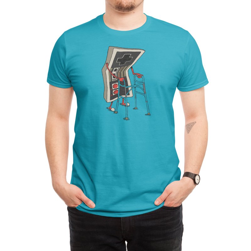 T-Shirt Threadless - Old Gamer