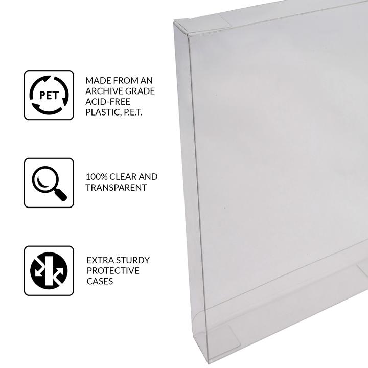 Boite Protectrice De Plastique Souple Transparente Pour Boite De VHS Par EvoRetro