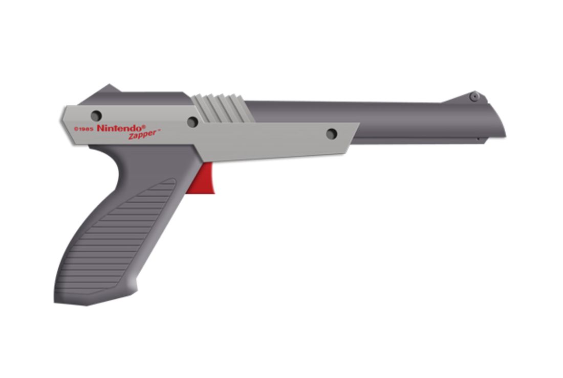 Fusil Zapper Pour Nintendo NES - Gris