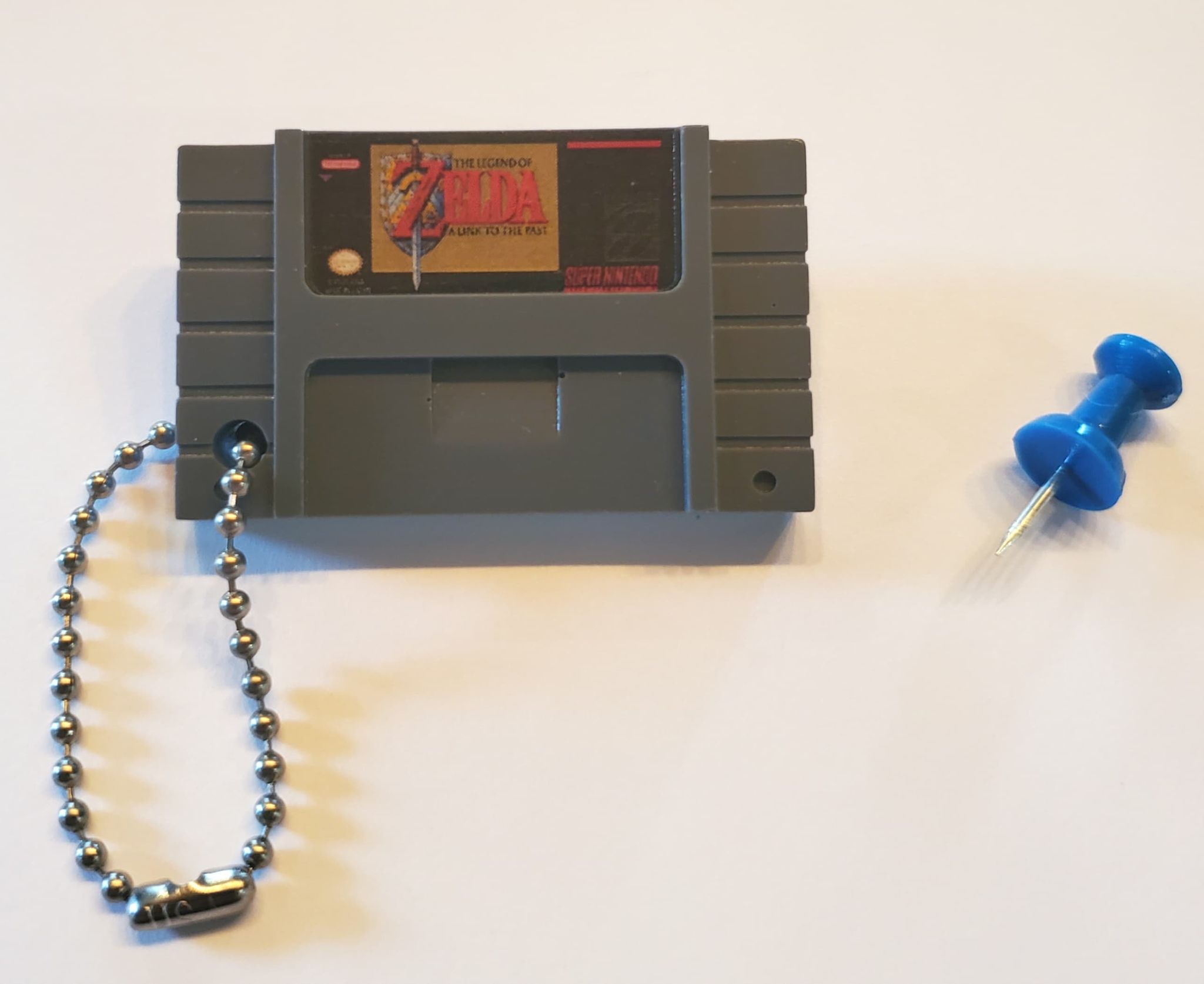Porte-Clé Mini-Cartouche de SNES Par Chinook Crafts - Legend of Zelda A Link to the Past