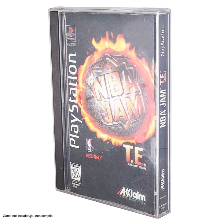 Boite Protectrice De Plastique Souple Transparente Pour Boite Longue / Longbox De PS1 / Sega Saturn 