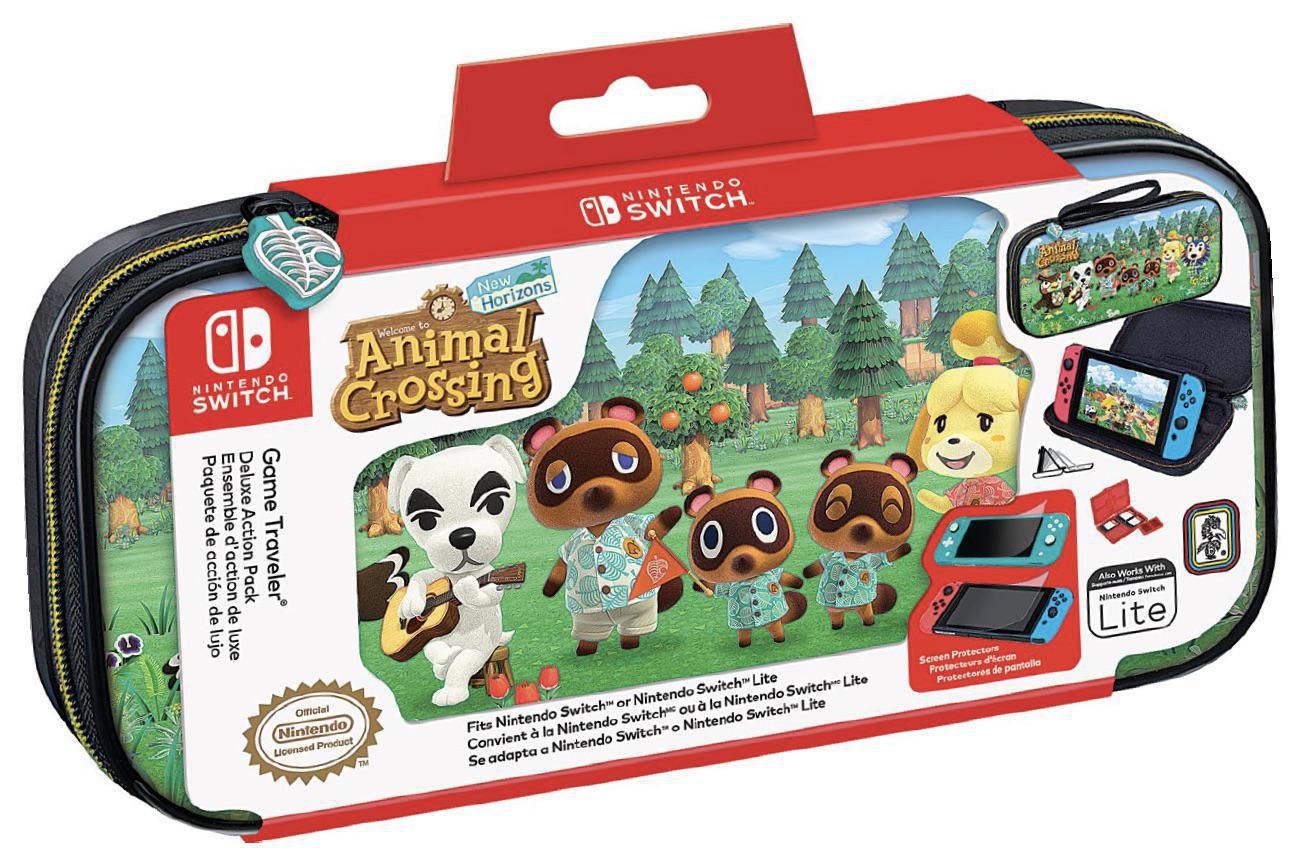 Étui De Transport Rigide Pour Nintendo Switch / Oled / Lite Par RDS Industries - Animal Crossing