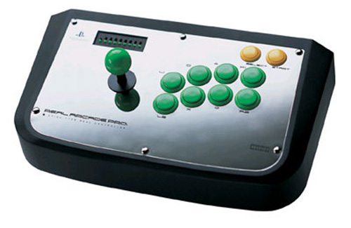 FightStick Real Arcade PRO Pour PS1 / PS2 Par Hori - Noir