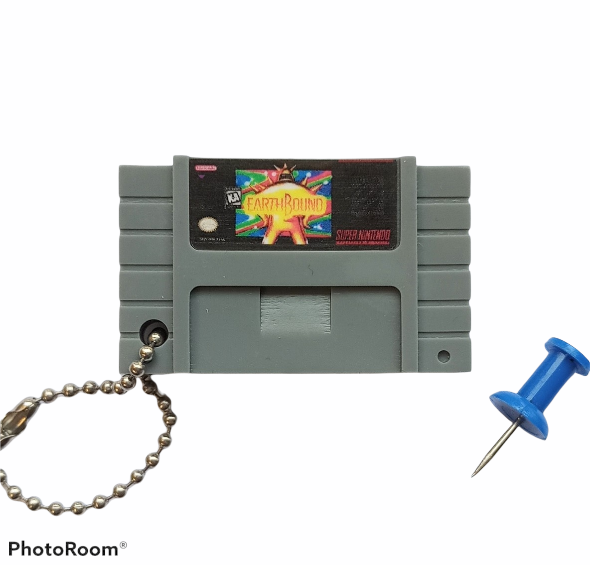 Porte-Clé Mini-Cartouche de SNES Par Chinook Crafts - Earthbound
