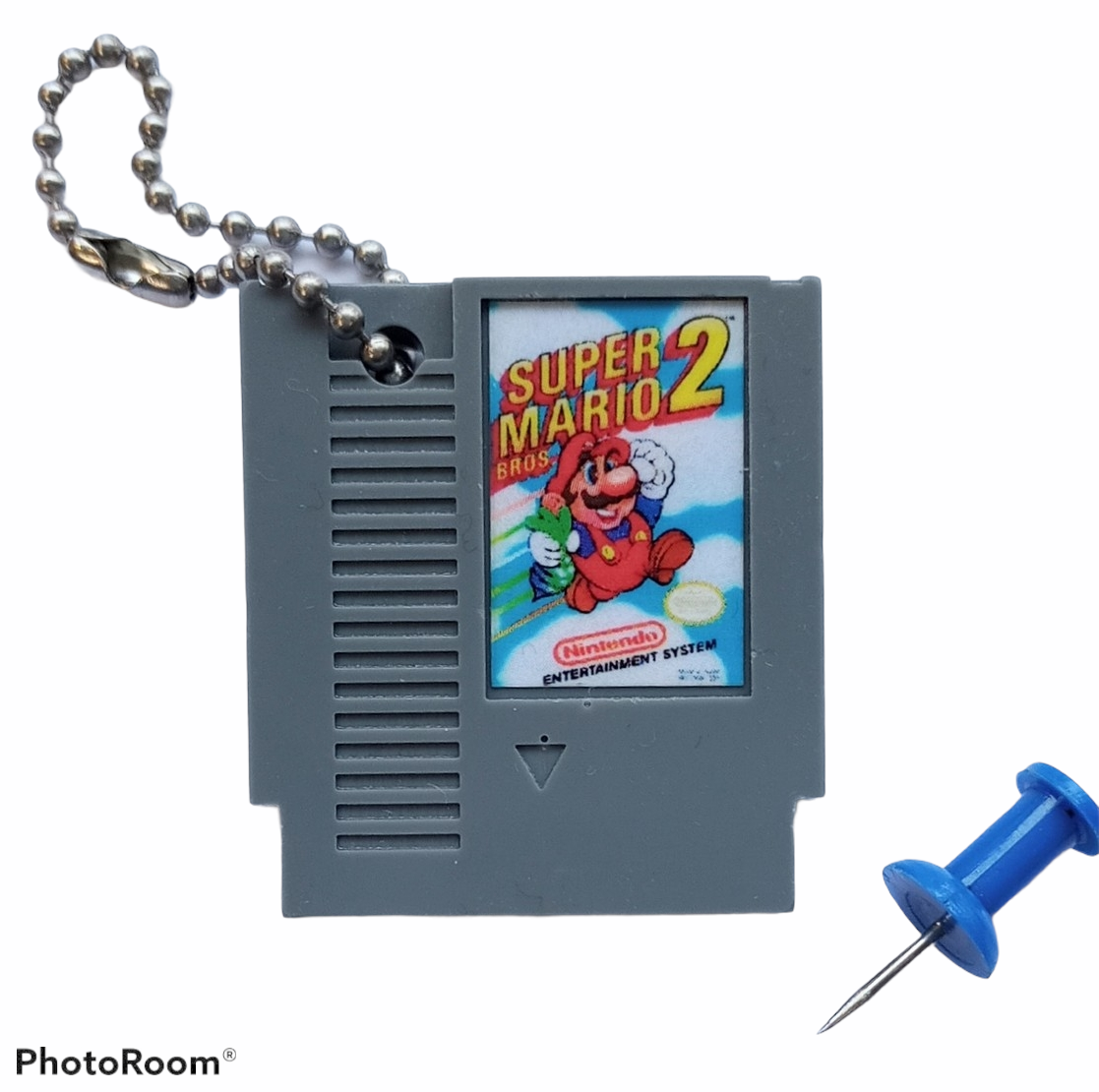 Porte-Clé Mini-Cartouche de NES Par Chinook Crafts - Super Mario Bros. 2
