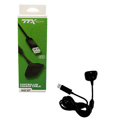 Cable De Recharge Pour Manette Xbox 360 Par TTX TECH - Noir