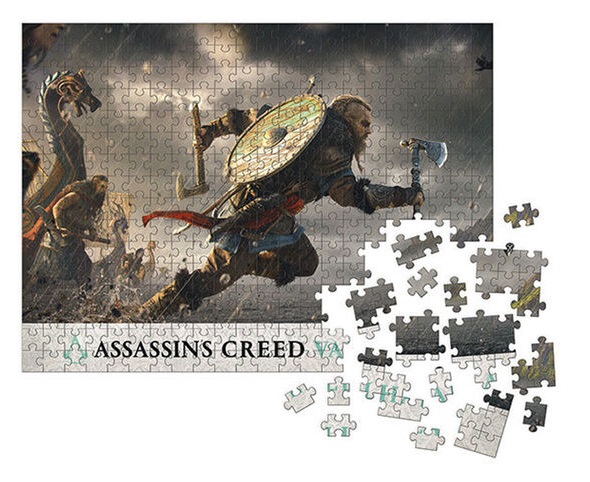 Casse-Tête 1000 Morceaux par Dark Horse - Assassin's Creed Valhalla Fortress Assault