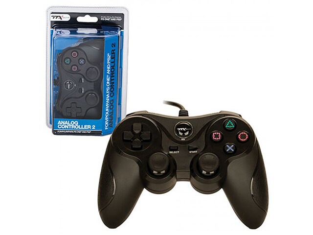 Manette Pour PS2 / Playstation 2 / PS1 Par TTX Tech - Noire