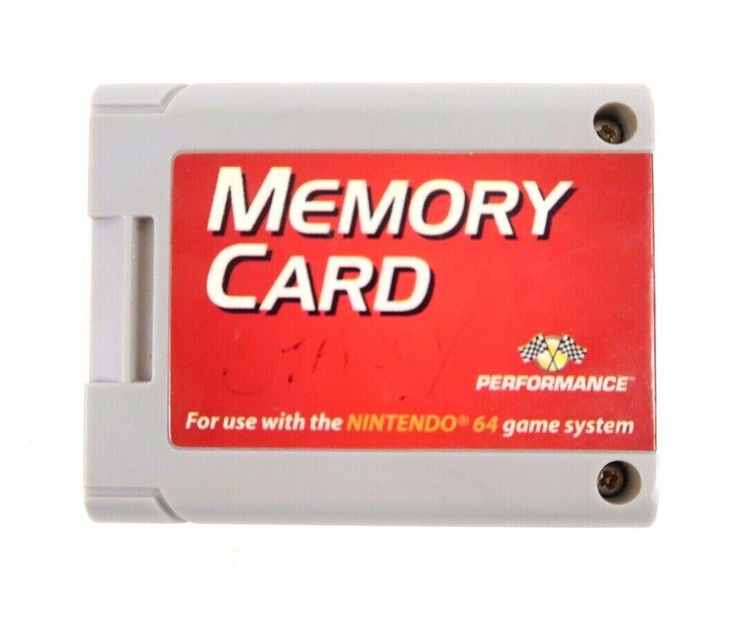 Carte Mémoire / Controller Pak (Pack) Pour Nintendo 64 / N64 Par Performance
