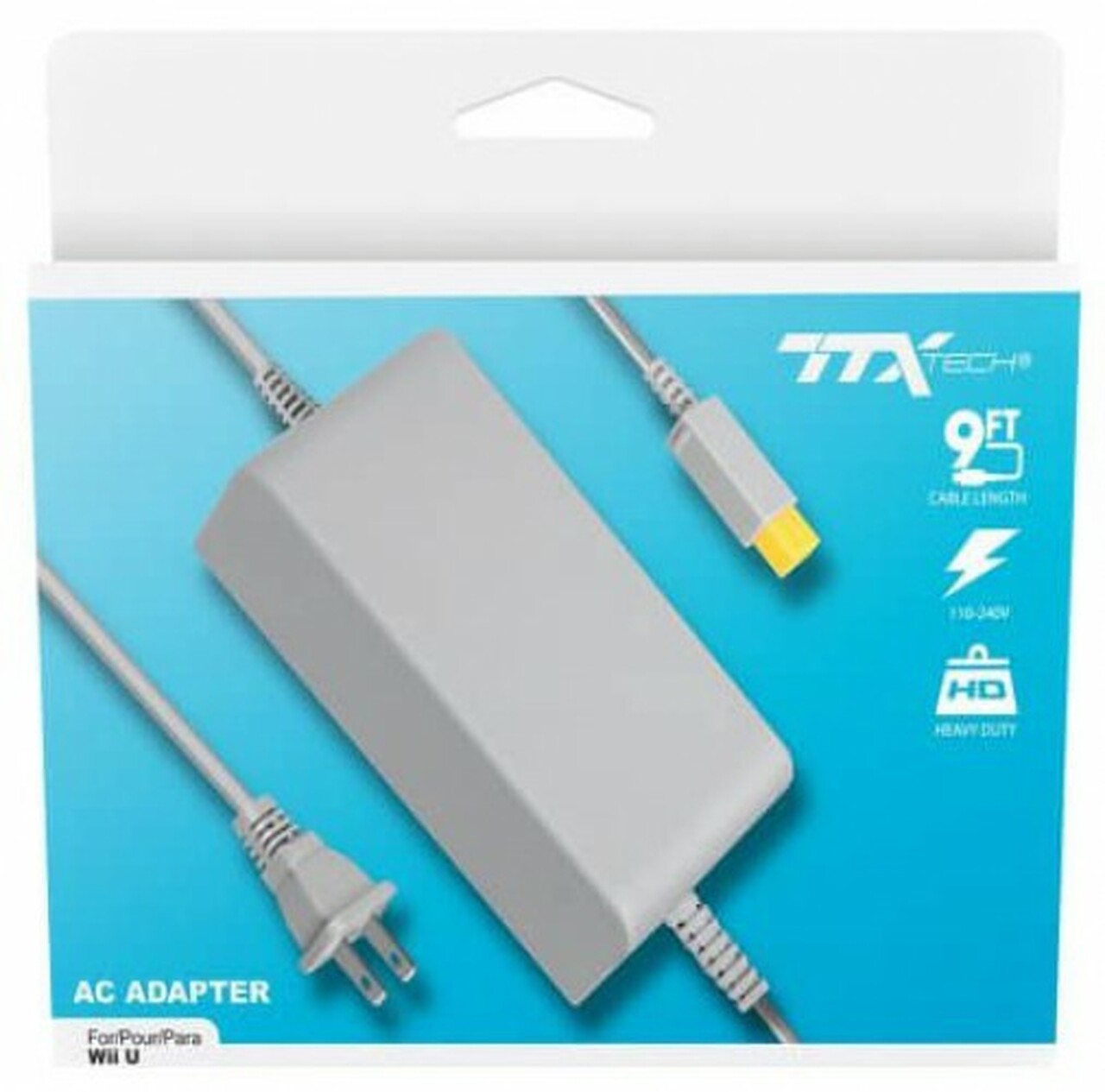 Adaptateur AC Pour Console Wii U Par TTX TECH