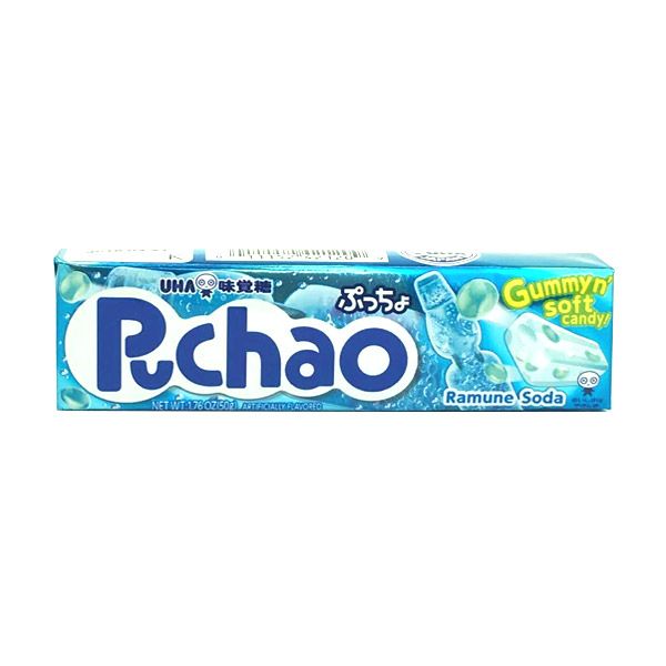 Friandises Tendres Puchao par Uha - Ramune (Soda Japonais) 50g