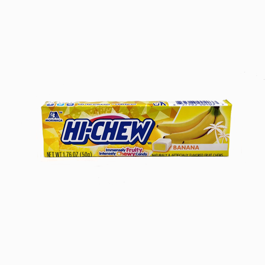 Friandises Tendres Hi-Chew par Morinaga - Banane (50g)