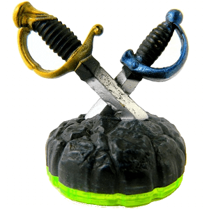 Figurine Skylanders Spyro's Adventure - Objet Magique Pirate Ghost Swords