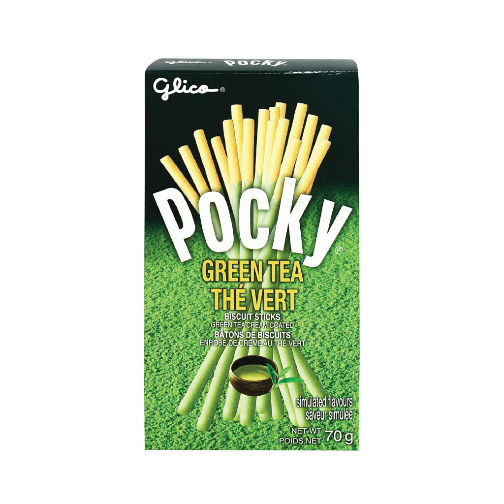 Bâton de Biscuits Pocky par Glico - Crème au Thé Vert 70g