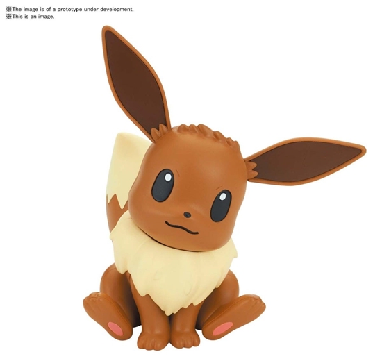 Model Kit Pokemon PLAMO #04 Par Bandai - Eevee