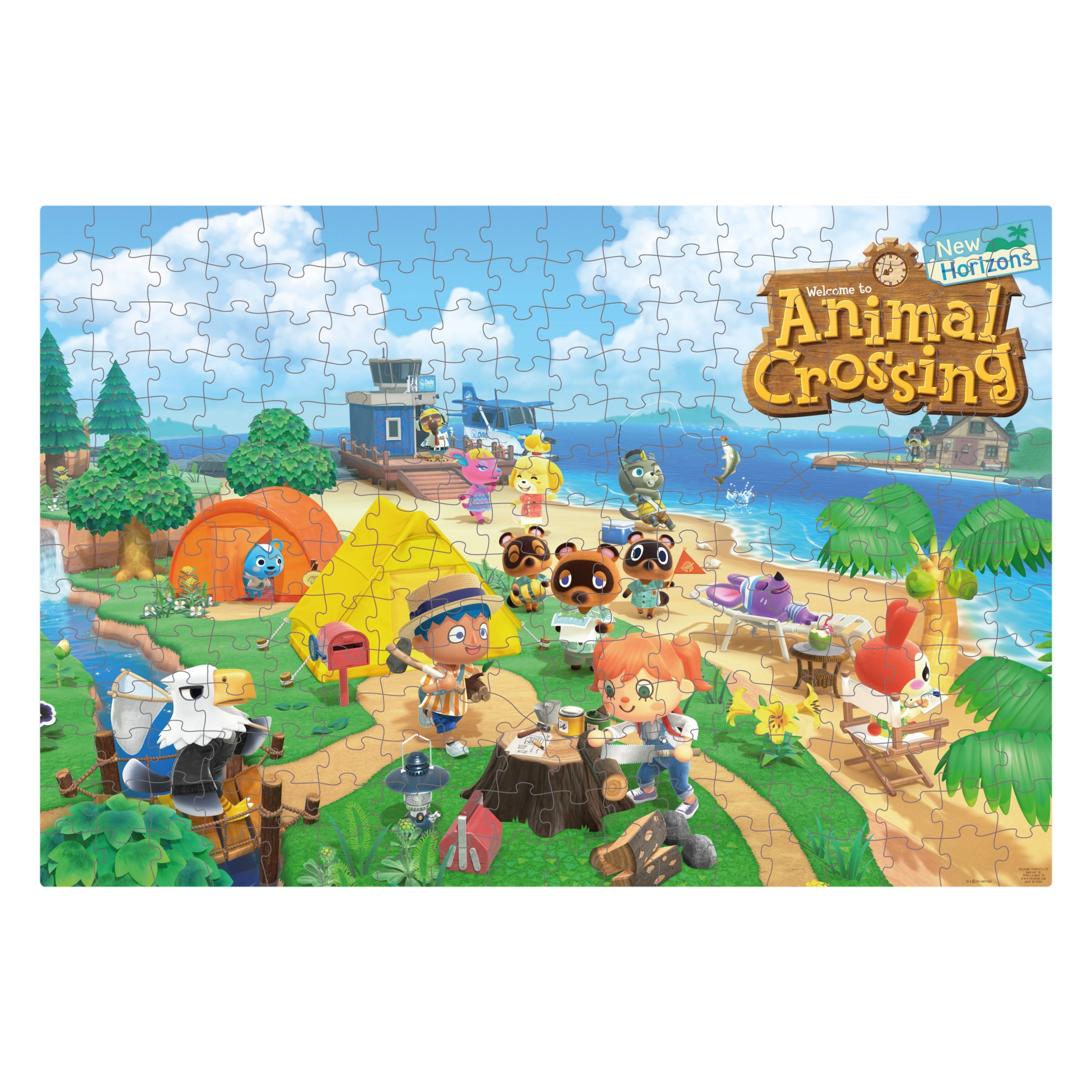 Casse-Tête Animal Crossing New Horizons Par Paladone - Paysage Estival (250 Morceaux)