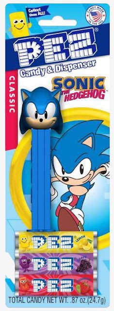 Bonbons PEZ Sonic The Hedgehog - Sonic