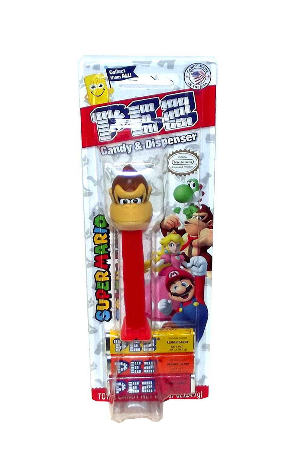 Bonbons PEZ Super Mario - Donkey Kong