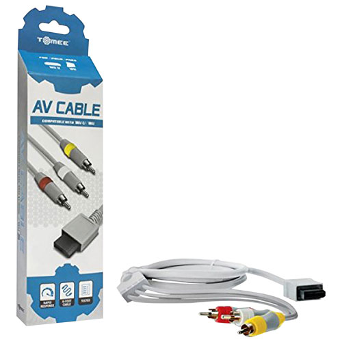 Cable AV Pour Wii / Wii U Par Tomee